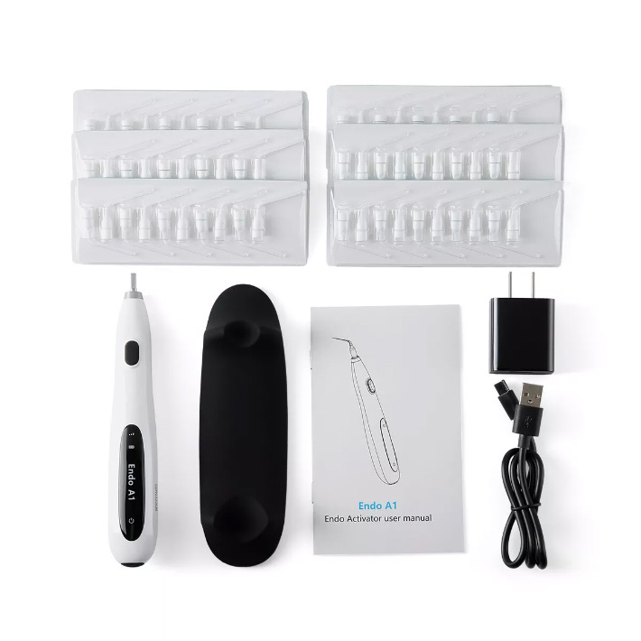 Betterway Endo A1 Dental Cordless Endoactivator Endo Activator With 60Pcs Endo Tips